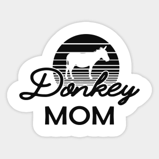 Donkey Mom Sticker